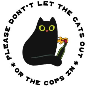 ACAB Cat Print